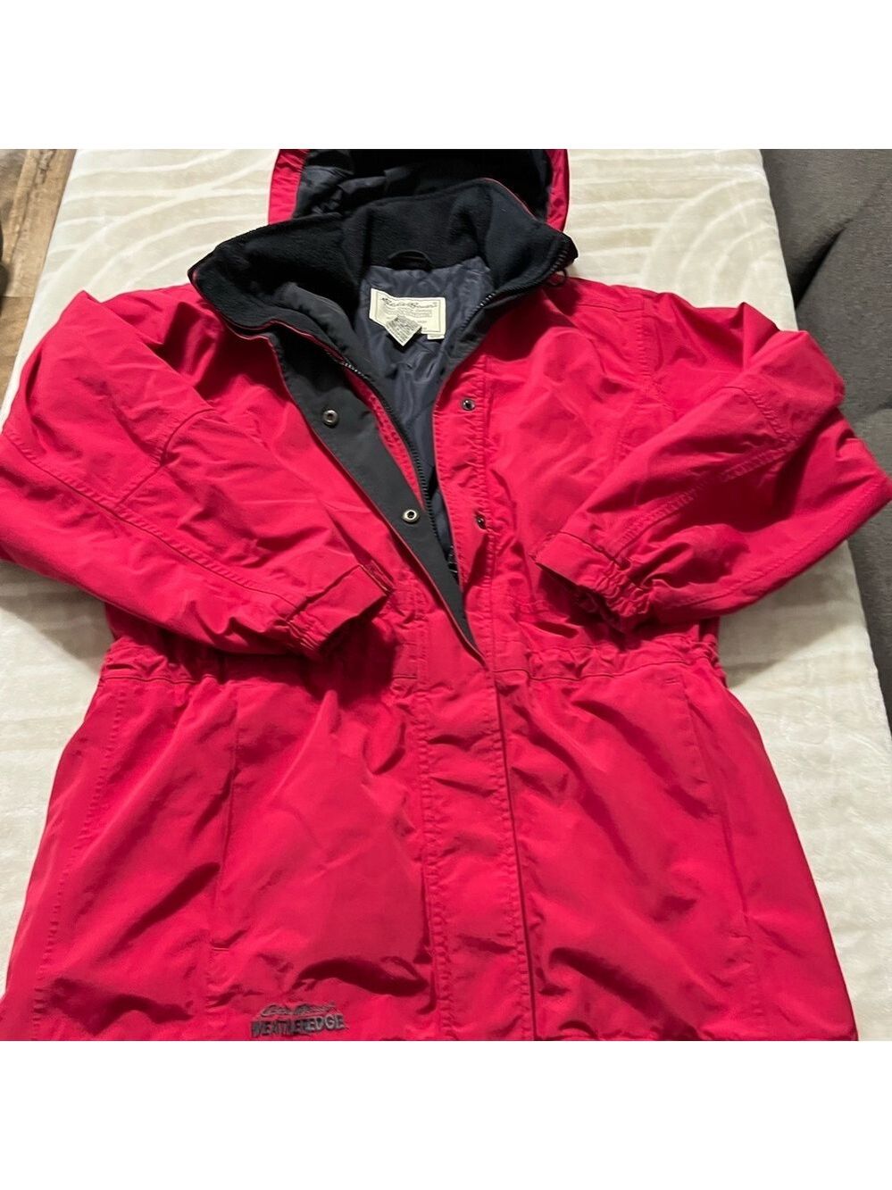 Eddie Bauer Weatheredge  Red and Gray Outdoor Jacket